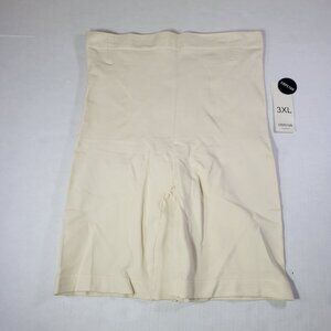 Empetua Beige High Waisted Shaper Shorts #55021 Size 3XL